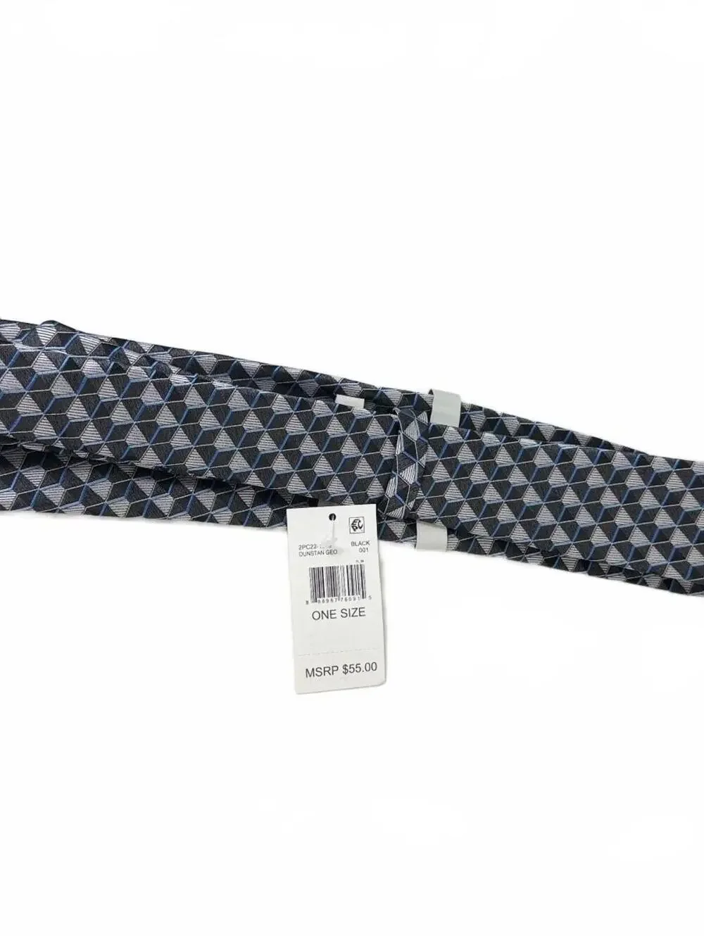 Two NWTs Ties Bar III Men's Geometric Patterned Tie - One Size